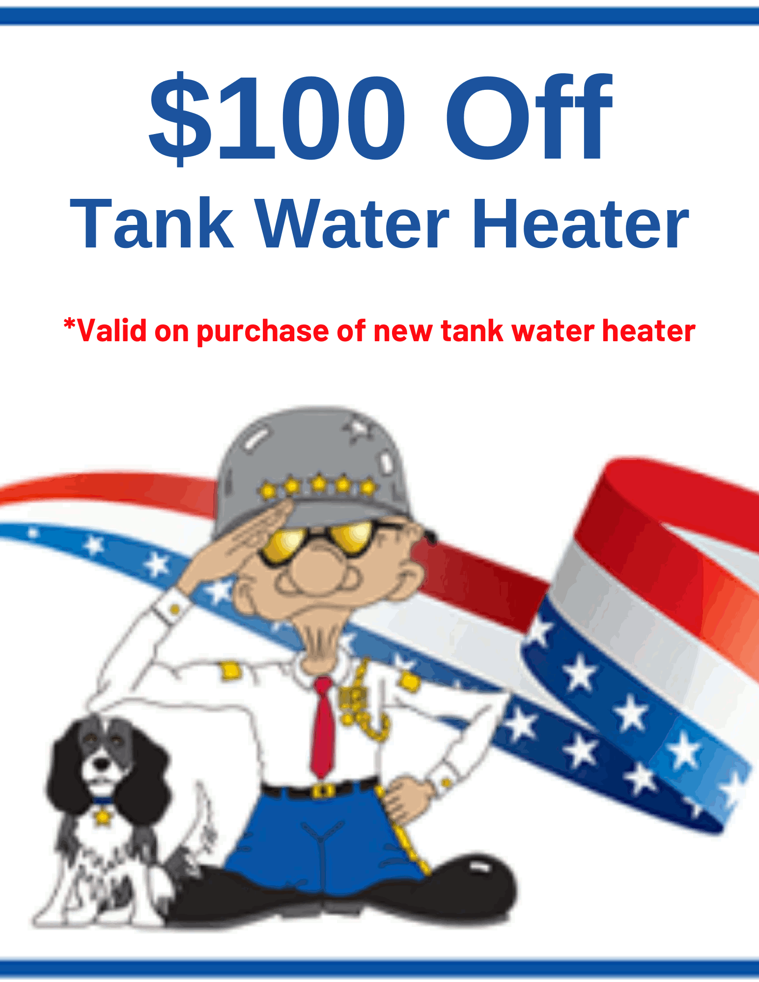 tank water heater coupon General Air Conditioning & Plumbing